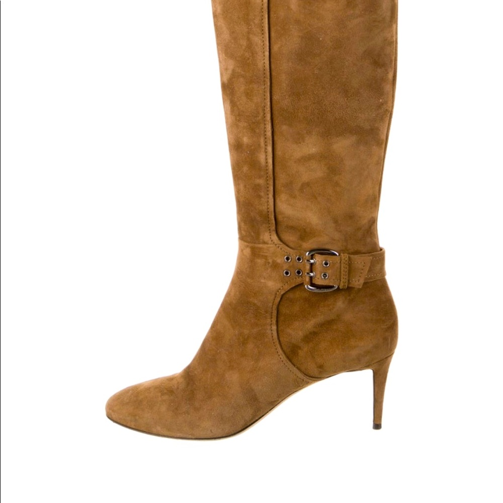 Jimmy Choo Suede Knee-High Boots